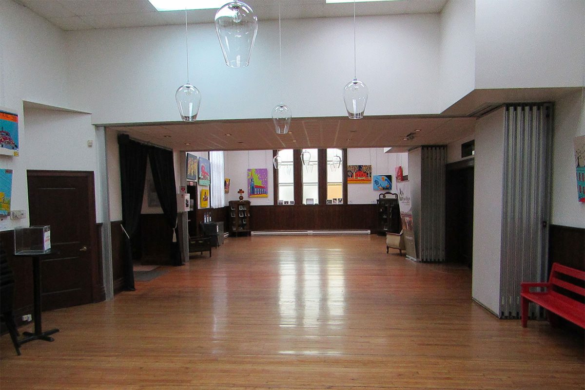 Great Hall - Room rental - Pavillon des arts et de la culture de Coaticook